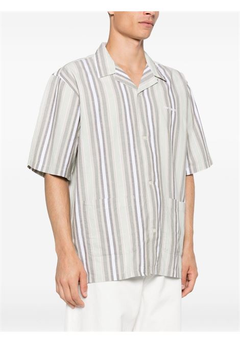 camicia folsey uomo bianca e oliva CARHARTT WIP | I0351543G7.XX